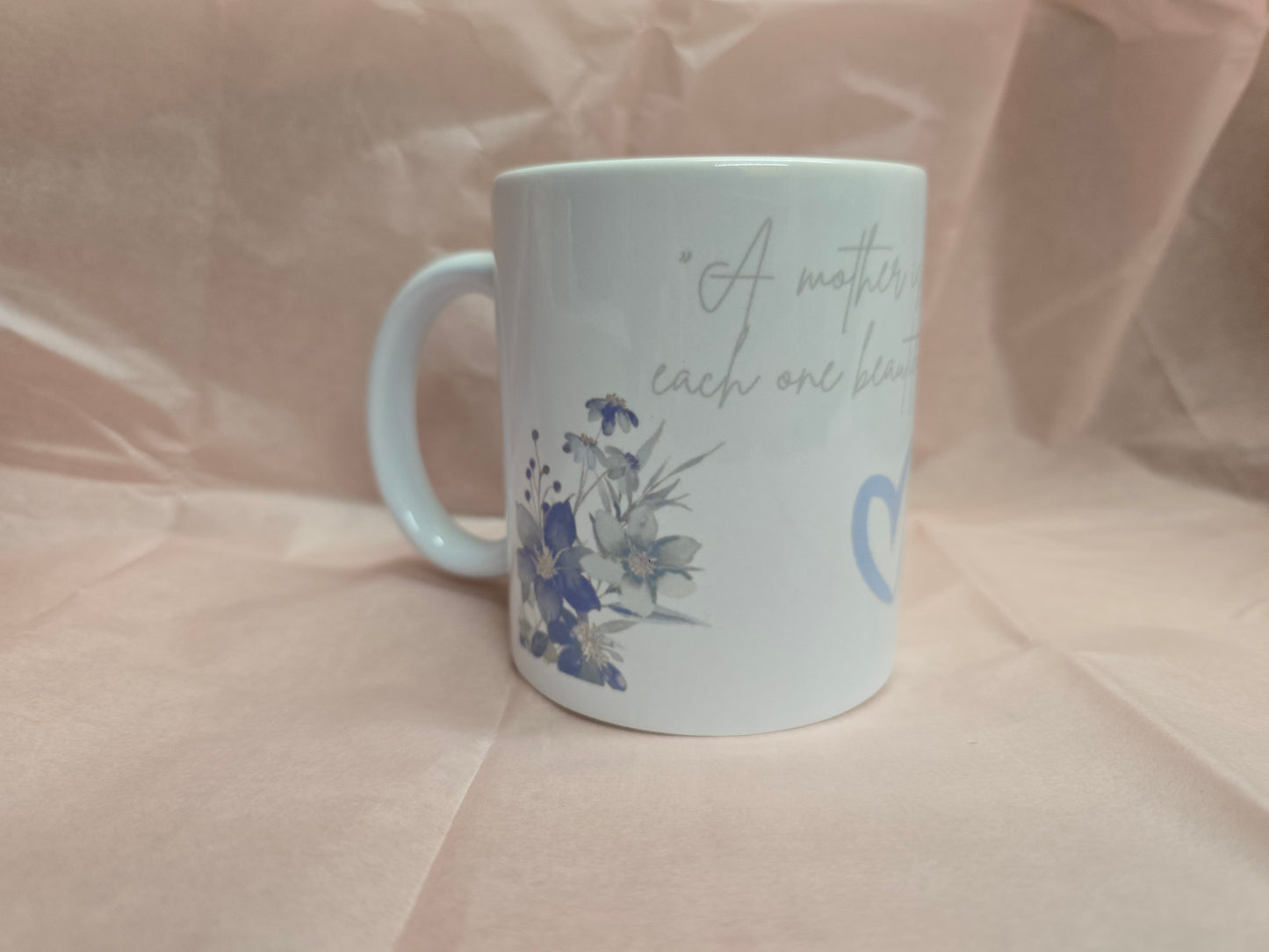 A Mother Is Like a Flower Mug – Beautiful & Heartfelt Gift for Moms