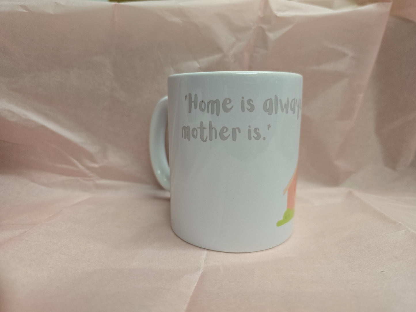 Home Is Always Where Your Mother Is Mug – Heartwarming Gift for Mothers