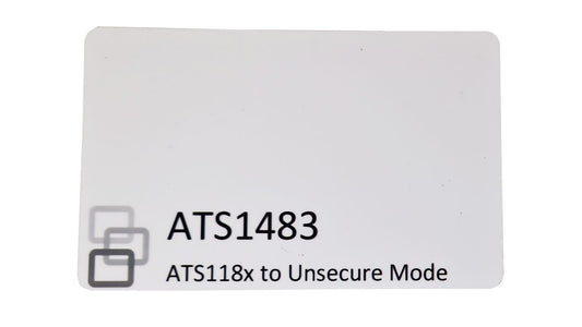 ATS118x to Unsecure Mode