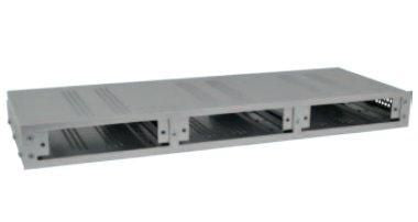 3 Slot 1U Card Cage Rack For