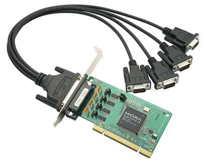 PCI KORT. 4 PORT RS-232. (5/12