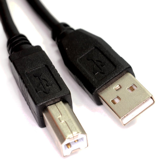 Printer Cable USB 2.0 - Black 2 Metre